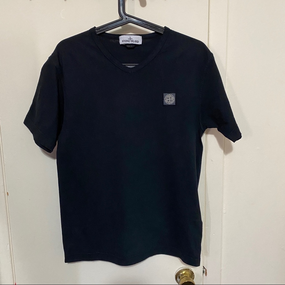 Black Stone Island Tee